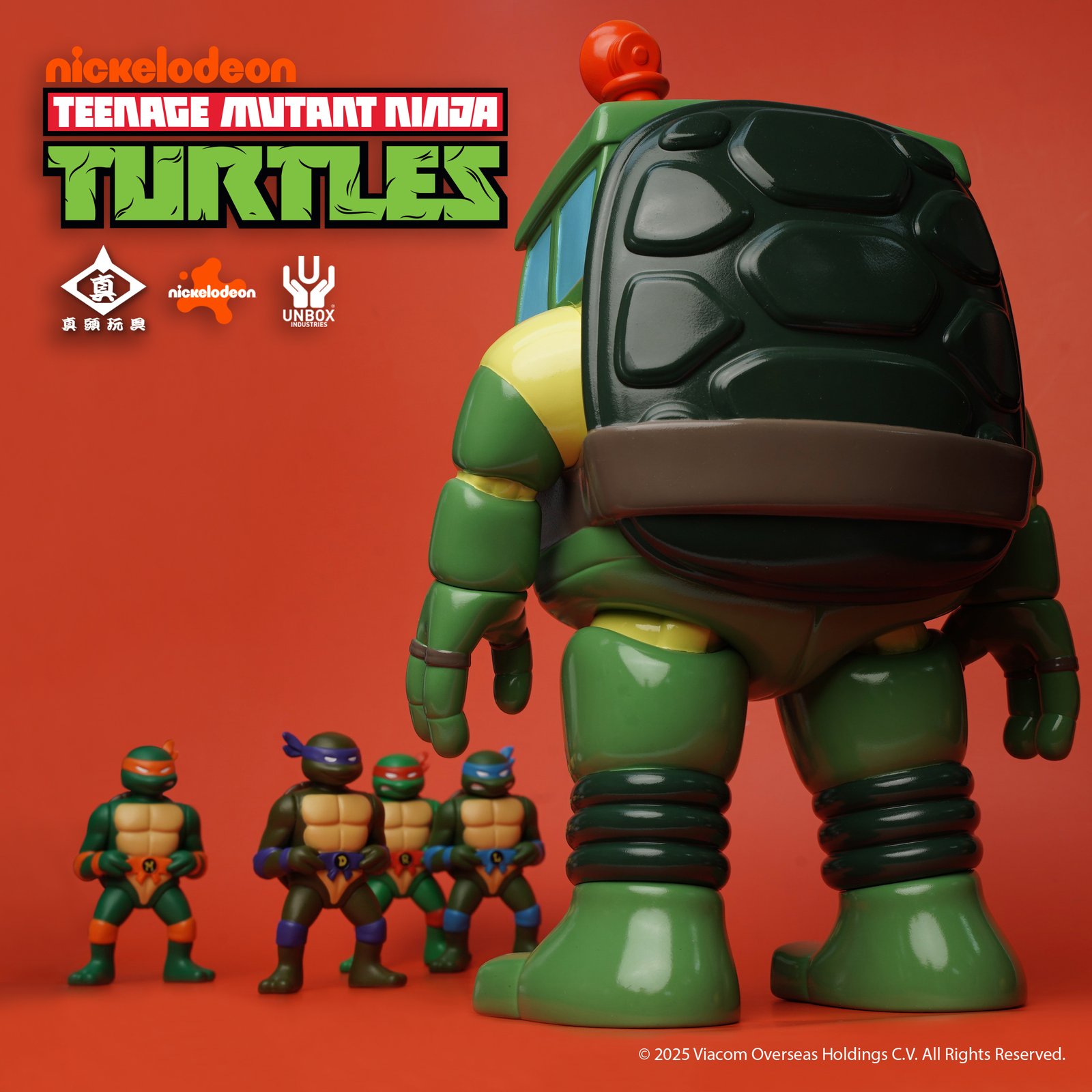 発掘 - 新登場ブランド TURTLE TMNT RxH — Industries Unbox WALKER PRE-ORDER V2 WAGON アメコミ